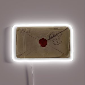 Victorian Letter RGB Neon Sign