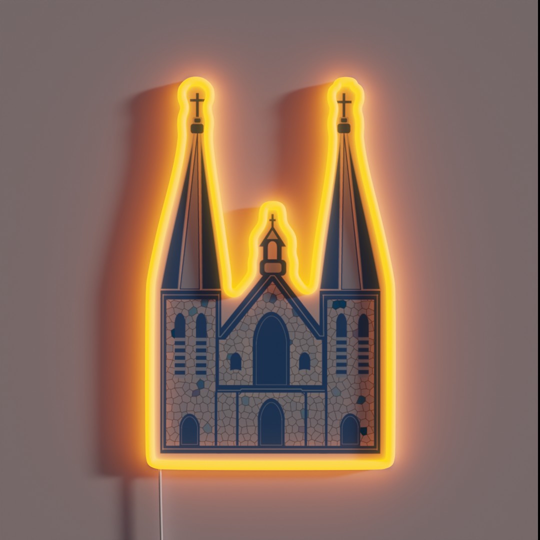 Villanova Church RGB Neon Sign Villanova Church RGB Neon Sign