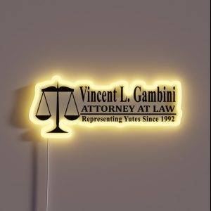 Vincent L Gambini My Cousin Vinny RGB Neon Sign Vincent L Gambini My Cousin Vinny RGB Neon Sign