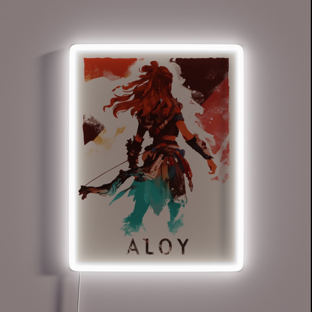 Vintage Aloy RGB Neon Sign Vintage Aloy RGB Neon Sign