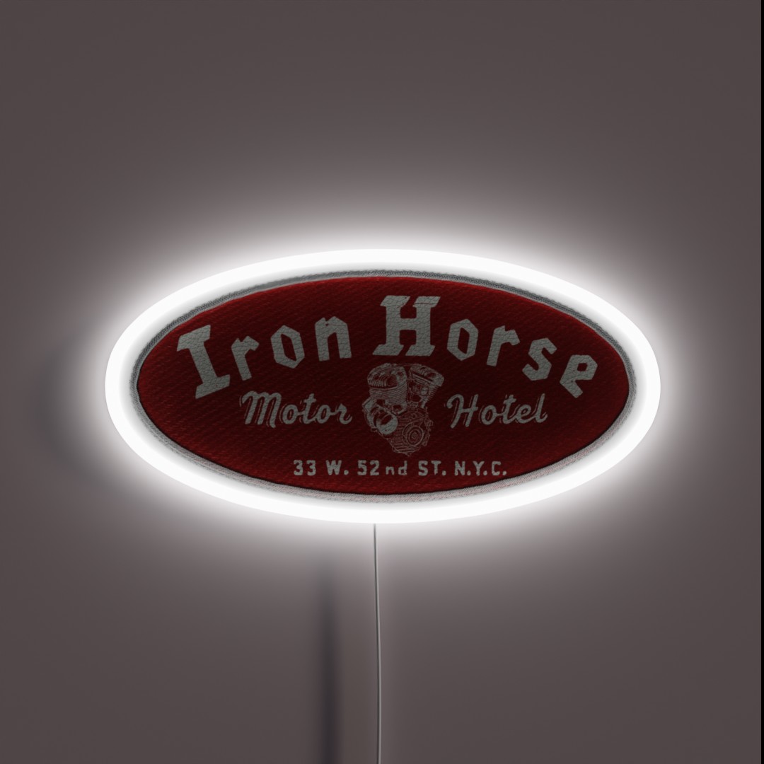 Vintage Biker Bar RGB Neon Sign Vintage Biker Bar RGB Neon Sign