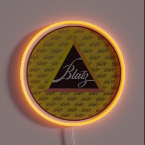 Vintage Blatz Beer Blatz Brewing Co Milwaukee Wisconsin RGB Neon Sign