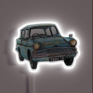 Vintage Car RGB Neon Sign