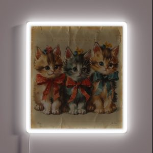 Vintage Cats RGB Neon Sign Vintage Cats RGB Neon Sign