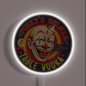 Vintage Cheap Table Vodka RGB Neon Sign Vintage Cheap Table Vodka RGB Neon Sign