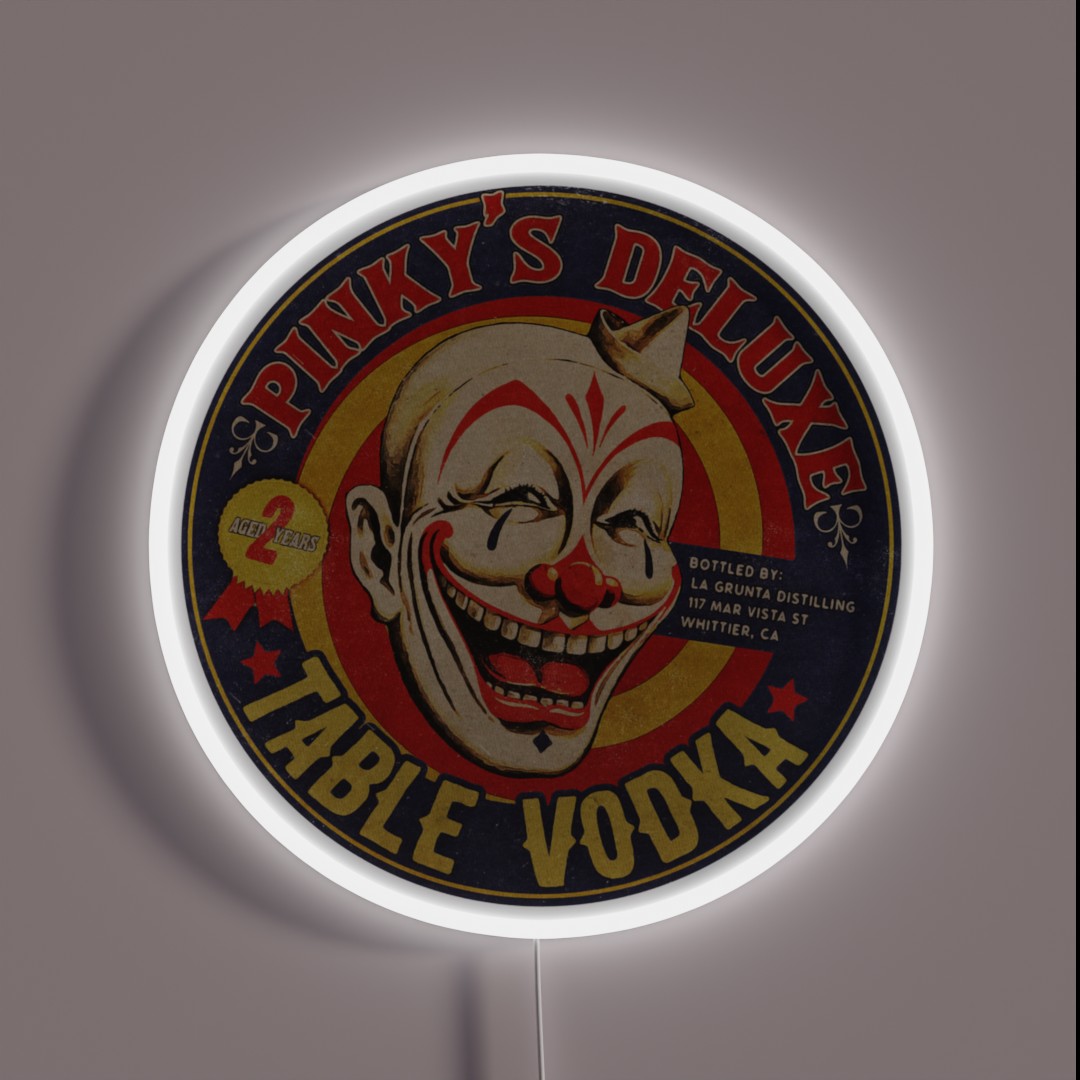 Vintage Cheap Table Vodka RGB Neon Sign Vintage Cheap Table Vodka RGB Neon Sign