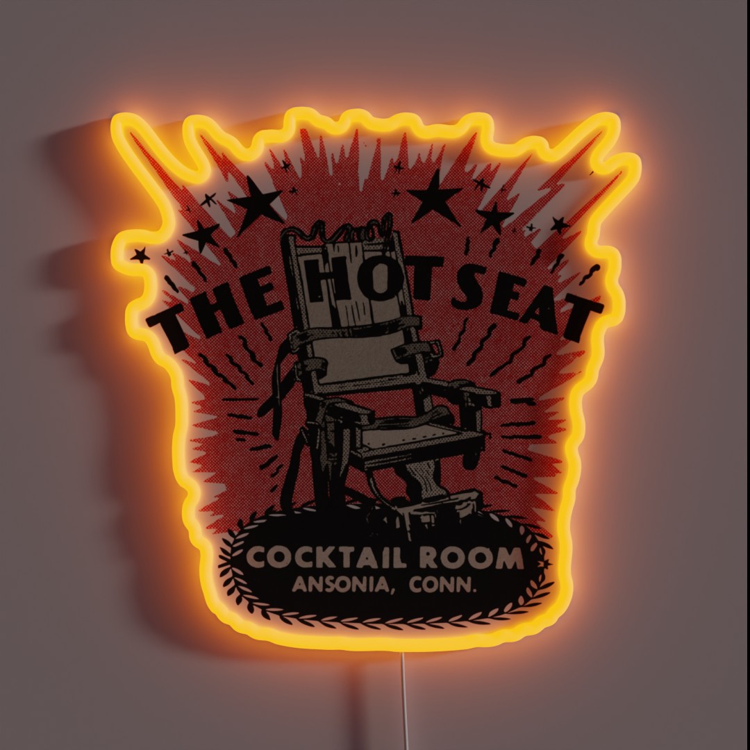 Vintage Connecticut Dive Bar RGB Neon Sign Vintage Connecticut Dive Bar RGB Neon Sign