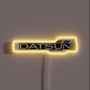 Vintage Datsun Badge RGB Neon Sign