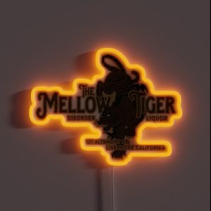 Vintage Dive Bar RGB Neon Sign