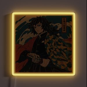 Vintage Giyu Poster RGB Neon Sign