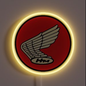 Vintage Honda RGB Neon Sign