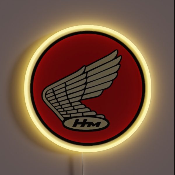 Vintage Honda RGB Neon Sign