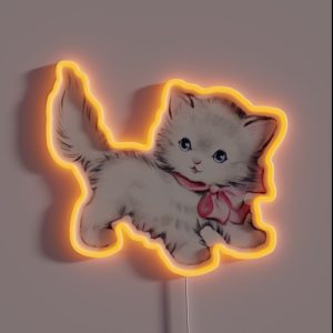 Vintage Kitty RGB Neon Sign Vintage Kitty RGB Neon Sign