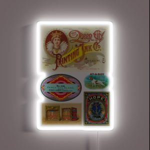 Vintage Labels Pack 2 RGB Neon Sign