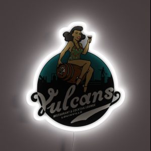 Vintage Louisville Kentucky Dive Bar RGB Neon Sign Vintage Louisville Kentucky Dive Bar RGB Neon Sign