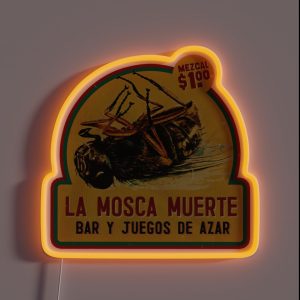 Vintage Mexican Bar RGB Neon Sign