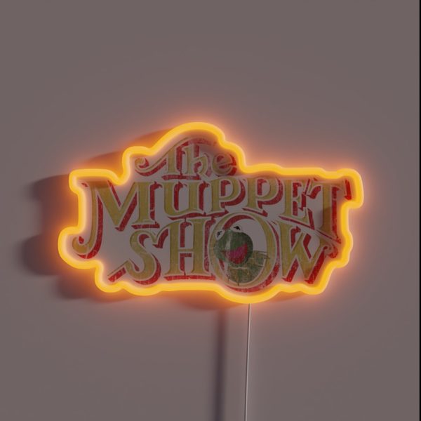 Vintage Muppet Show RGB Neon Sign