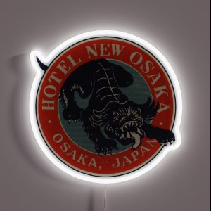 Vintage Osaka Japan Hotel RGB Neon Sign