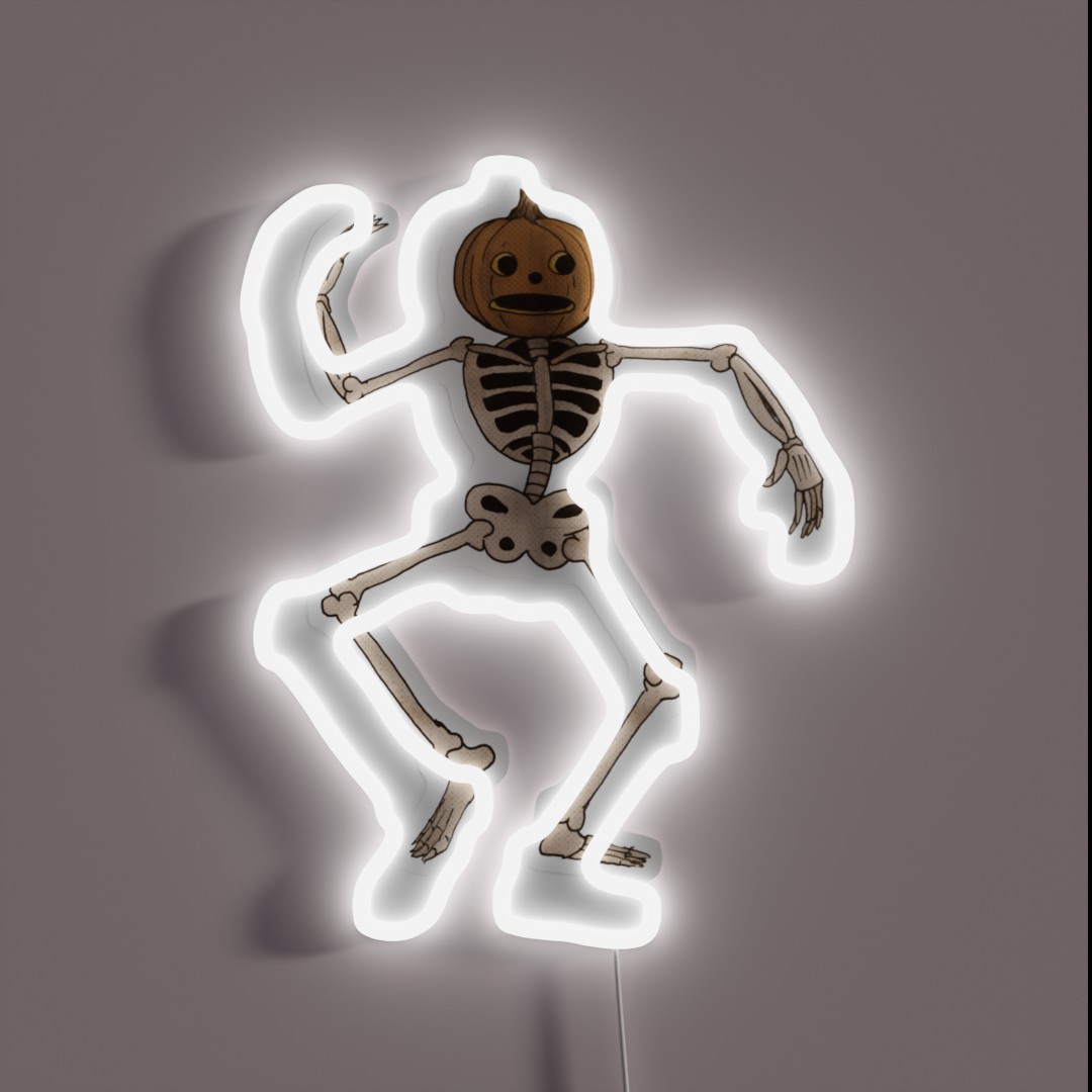 Vintage OTGW Skeleton RGB Neon Sign Vintage OTGW Skeleton RGB Neon Sign