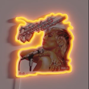 Vintage Plastic Hearts RGB Neon Sign Vintage Plastic Hearts RGB Neon Sign