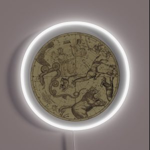 Vintage Poster Constellations RGB Neon Sign