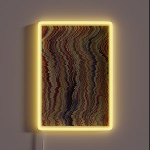 Vintage Psychedelic Abstract Art RGB Neon Sign Vintage Psychedelic Abstract Art RGB Neon Sign