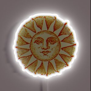 Vintage Retro Sun RGB Neon Sign Vintage Retro Sun RGB Neon Sign
