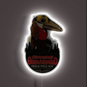 Vintage Scary Pale Ale RGB Neon Sign