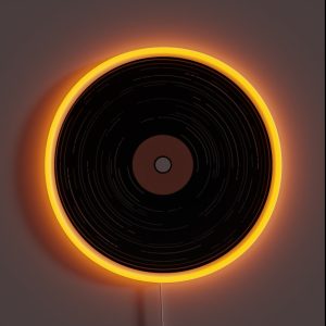 Vinyl Record RGB Neon Sign Vinyl Record RGB Neon Sign