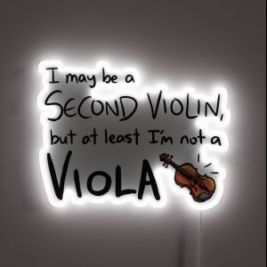 Viola Joke RGB Neon Sign