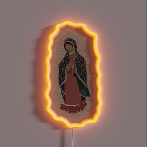 Virgin Mary RGB Neon Sign