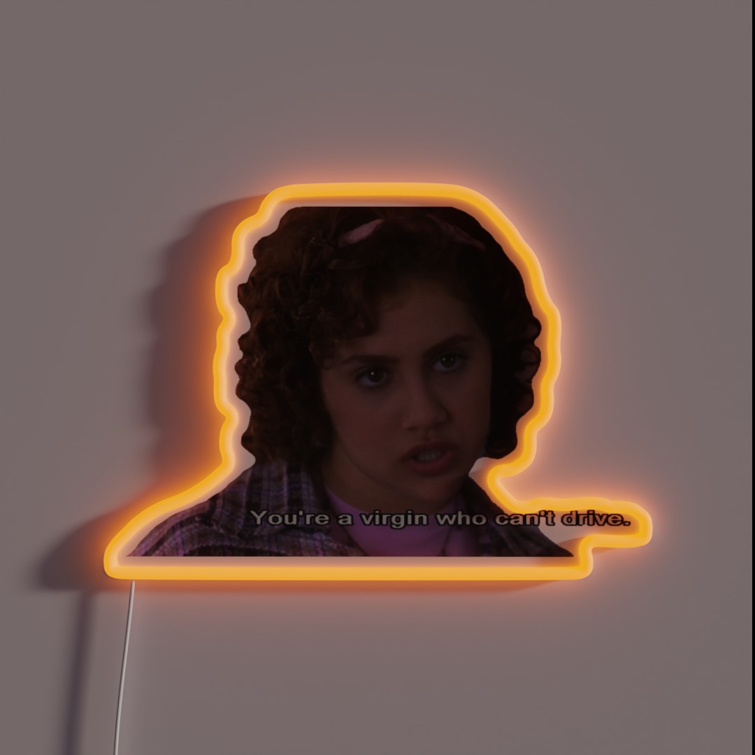 Virgin Who Can T Drive RGB Neon Sign Virgin Who Can T Drive RGB Neon Sign
