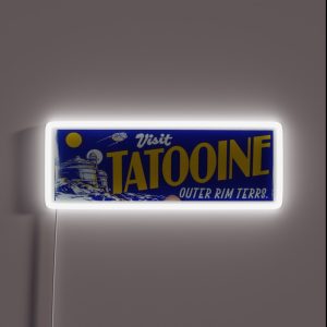Visit Tatooine RGB Neon Sign