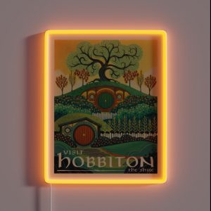 Visit The Shine Poster 1 RGB Neon Sign