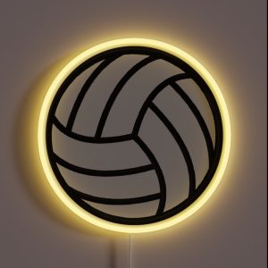 Volleyball RGB Neon Sign