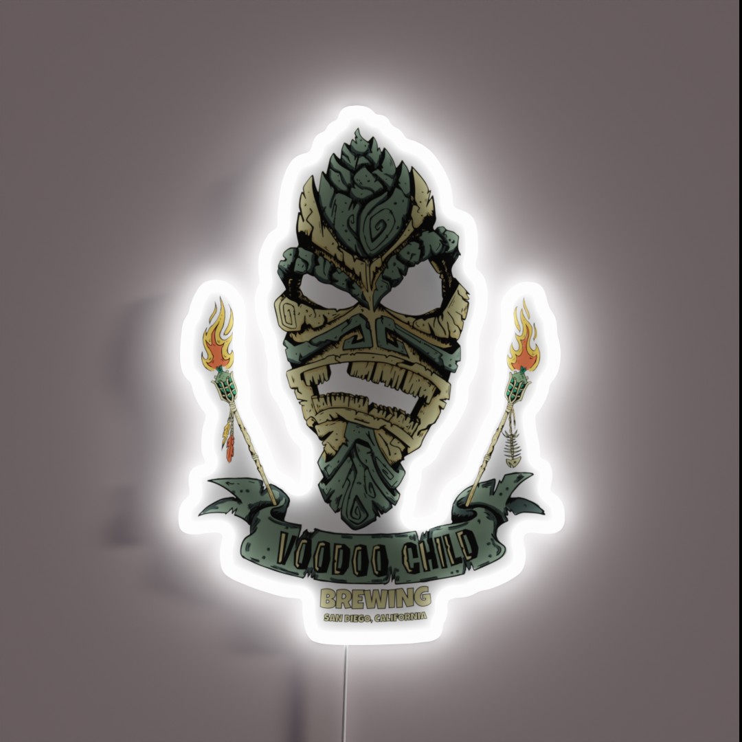 Voodoo Child Brewing RGB Neon Sign Voodoo Child Brewing RGB Neon Sign
