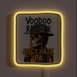 Voodoo Ranger IPA Juicy Haze New Belgium RGB Neon Sign