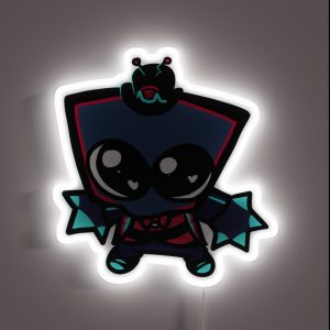 Vox Hazbin Hotel Chibi RGB Neon Sign