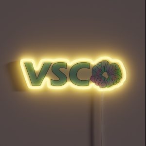 VSCO Srunchies RGB Neon Sign