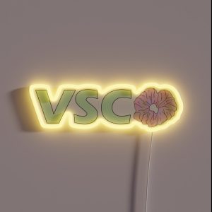 VSCO Srunchies RGB Neon Sign