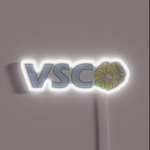 VSCO Srunchies RGB Neon Sign