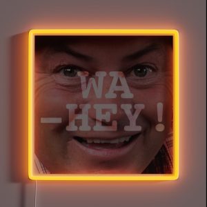 Wa Hey Wheeler Dealers Mike Brewer Tee RGB Neon Sign