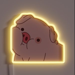 Waddles Gravity Falls RGB Neon Sign