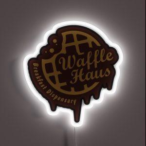 Waffle Haus RGB Neon Sign