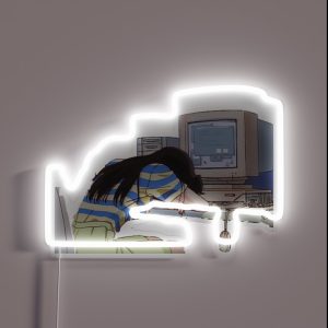 Waiting RGB Neon Sign