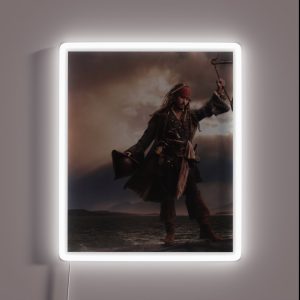 Wallpaper Art Depp RGB Neon Sign