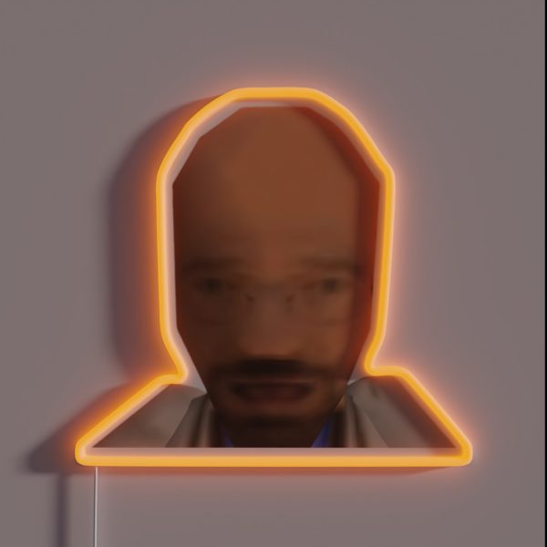 Walter White In Half Life RGB Neon Sign