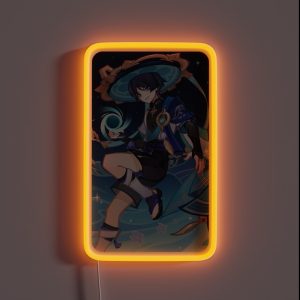 Wanderer Genshin Impact RGB Neon Sign