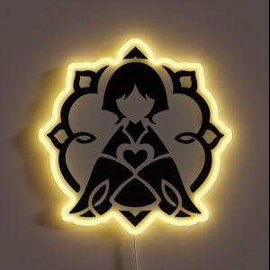Wanderer Logo Genshin Impact RGB Neon Sign
