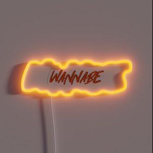 WANNABE ITZY RGB Neon Sign WANNABE ITZY RGB Neon Sign